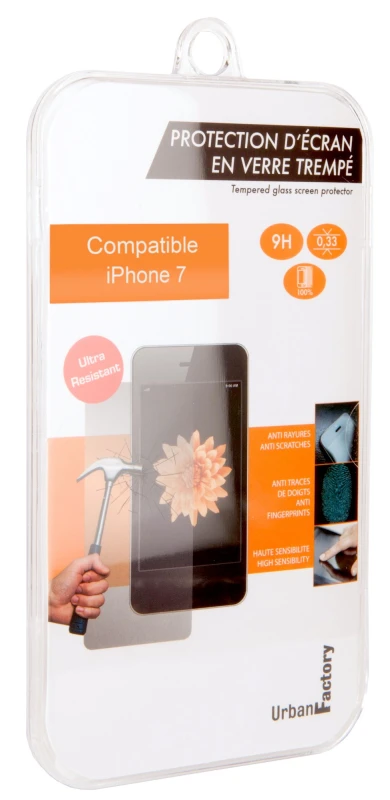 Image of Urban Factory Screen Cover Tempered Glass iPhone 7