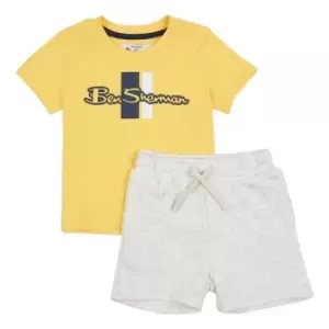 Image of Ben Sherman Ben Mod T & Shrt St Bb99 - Yellow