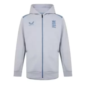 Image of Castore England Cricket Full Zip Hoody - Blue