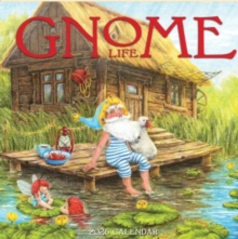Image of Gnome Life Wall Calendar 2026 Calendar