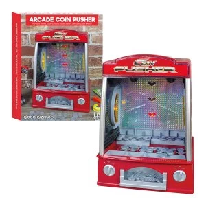 Image of Global Gizmos Battery Operated Fairground Coin Pusher - Red