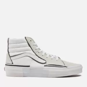 Image of Vans SK8-Hi Reconstruct Trainers - Marshmallow/White - 9