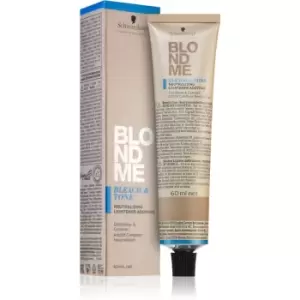 Image of Schwarzkopf Professional Blondme Bleach & Tone lightening and toning additive shade Ash 60 ml