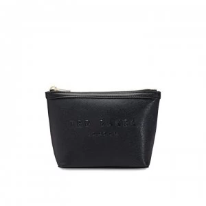 Image of Ted Baker Neevie Crosshatch Makeup Bag - Black