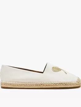 Image of Kate Spade New York Doubles Tennis Espadrilles - Optic White