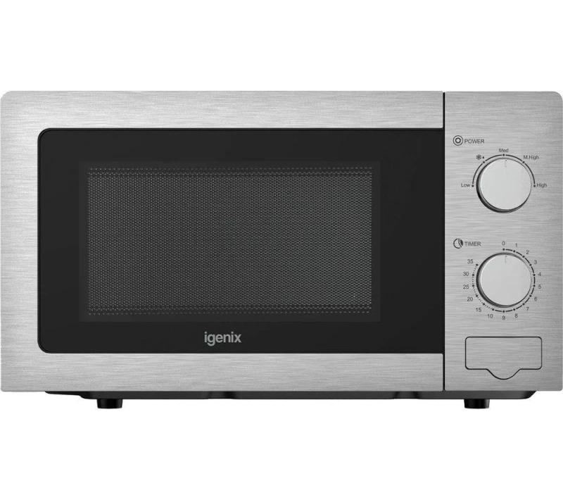 Image of IGENIX IGMS02081SS Solo Microwave - Stainless Steel 5016368010488
