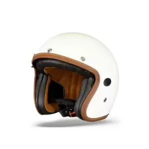 Image of Helstons Naked Helmet Carbon Fiber Mat White S