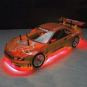 Image of Rc Neon Red Under Car Lighting Kit