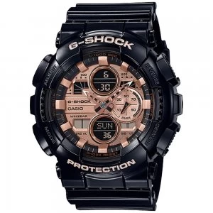 Image of Casio G-SHOCK Digital Watch GA-140GB-1A2 - Black/Rose Gold