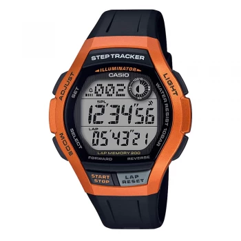 Image of Casio LCD Digital Watch with Step Tracker Counter 10 Bar Sports Watch WS-2000H-4AVEF