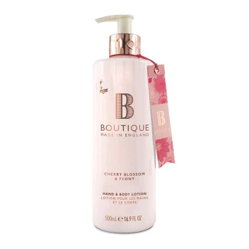 Image of Boutique Cherry Blossom & Peony Hand & Body Wash 500ml