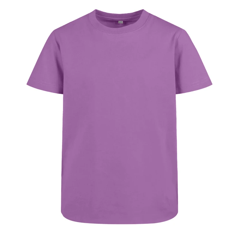 Image of Build Your Brand Basic 2.0 T-Shirt in Grape Size: 4-6 Years Grape Unisex 4-6 Years