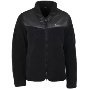 Image of Barbour Mens Axis Fleece Jacket Black Medium