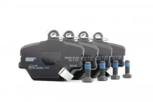 Image of FERODO Brake Pads SMART FDB1162 0001431V002,0001431V002,0001431V002000000 Disk Pads,Brake Pad Set, disc brake 0001431V003,0001431V003000000,4514210010