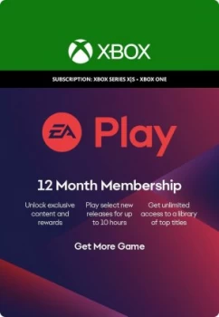 Image of Microsoft Xbox EA Play 12 Months Subscription Membership