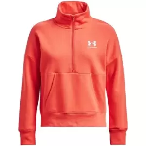 Image of Under Armour Fleece HZ - Orange