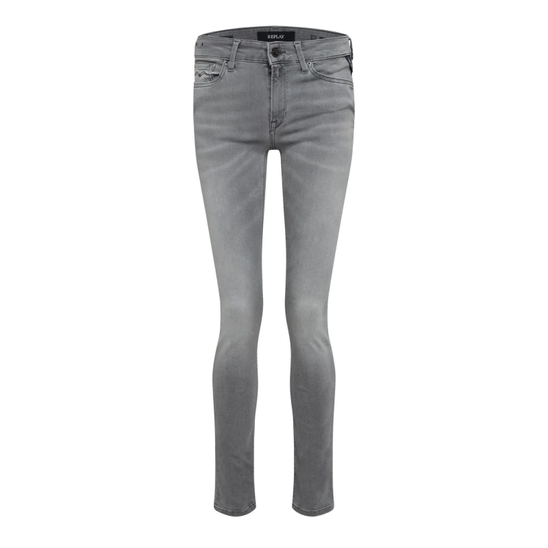 Image of Replay New Luz Skinny-Fit Jeans Grey female 29XS