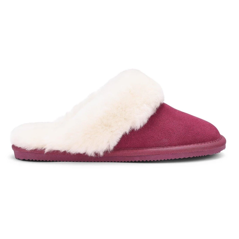 Image of Hotter Candy Slippers Maroon female 3 (36)