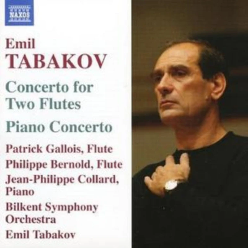 Image of Piano Concerto, Concerto for Two Flutes (Tabakov) CD / Album