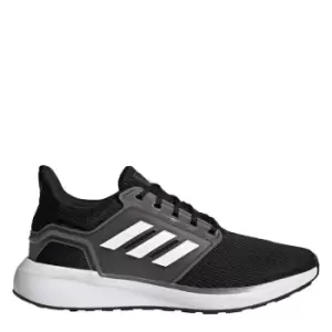 Image of adidas EQ19 Run Shoes Mens - Core Black / Cloud White / Iro