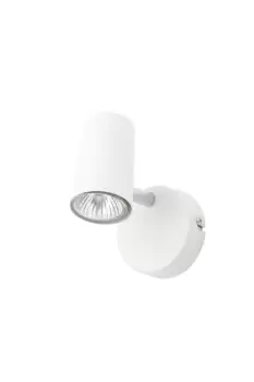 Image of Forum Lighting 35W Inlight Harvey Spotlight 1 Light White - INL-31775-WHT