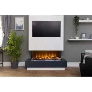 Image of Adam - Sahara Electric Inset Wall Fire with Remote Control, 42 Inch