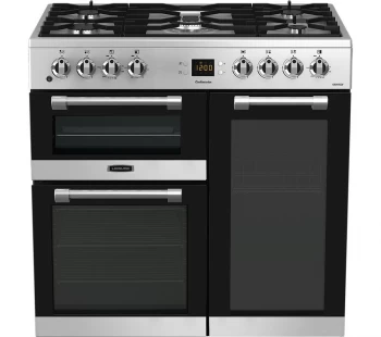 Image of LEISURE CK90F530X 90cm Dual Fuel Range Cooker - Stainless Steel & Chrome, Stainless Steel