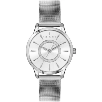 Image of Ted Baker Fitzrovia Charm Watch Womens - Silver
