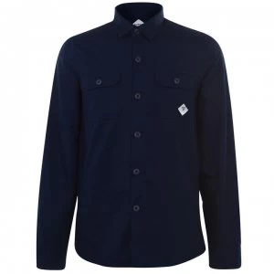 Image of Barbour Beacon Ripstop Overshirt - Navy NY91
