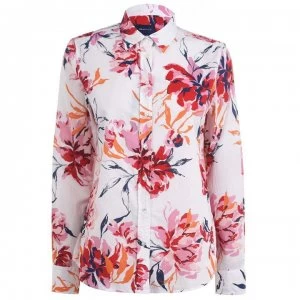 Image of Gant Peonies Shirt - 113 Eggshell