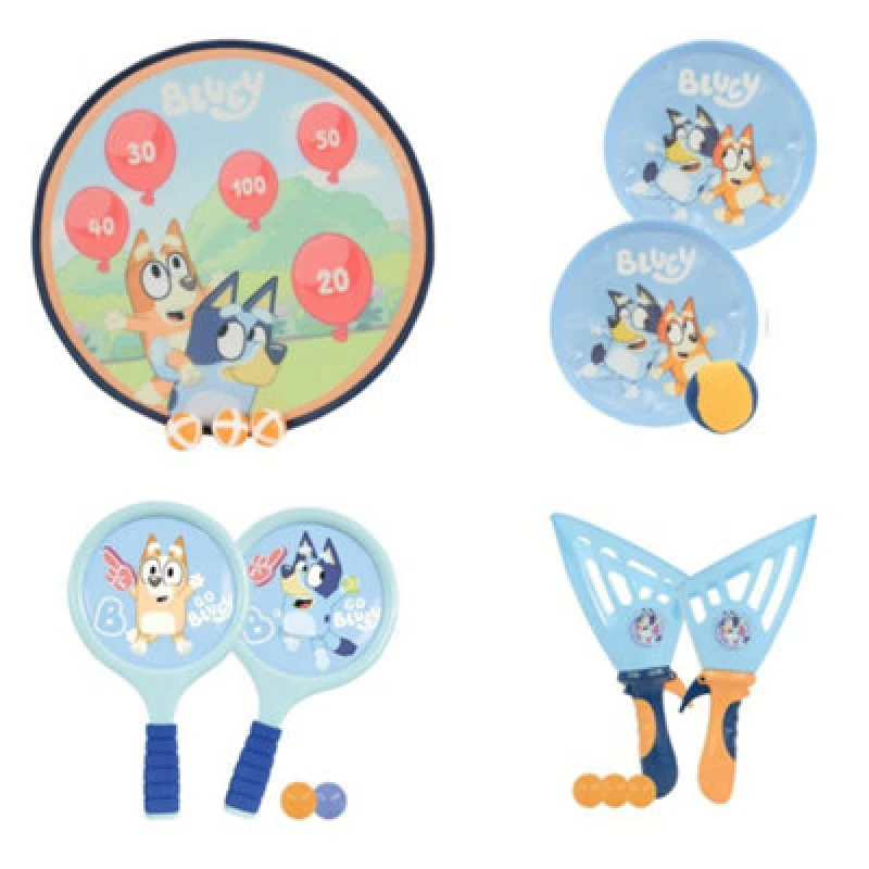 Image of Bluey Bluey 4in1 Bumper Box Garden Games - Bluey Male RN38301