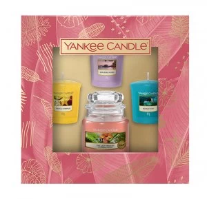Image of Yankee Candle 3 Votives & Small Jar Gift Set