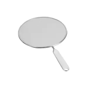 Image of Metaltex Aluminum Mesh Splatter Screen, 21cm, Silver