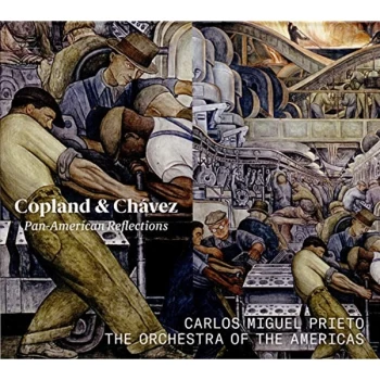 Image of Carlos Miguel Prieto - Copland & Ch&aacute;vez: Pan-American Reflections CD