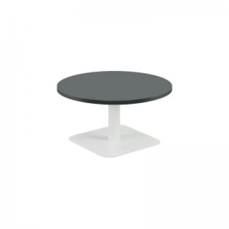 Image of Jemini Origin 800mm Low Table Black/White KF800190
