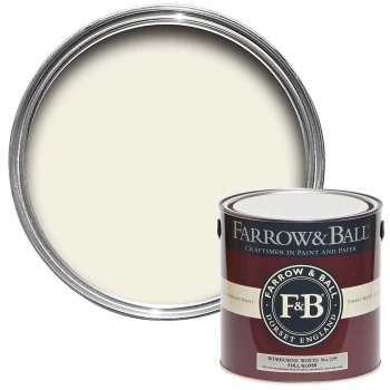Image of Farrow & Ball Full Gloss Paint Wimborne White - 2.5L