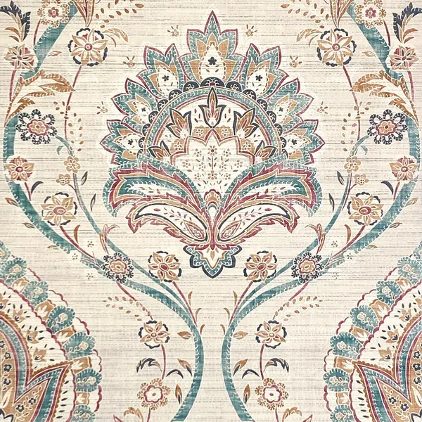 Image of Fantastical Damask Wallpaper