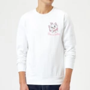 Image of Disney Aristocats Marie I'm A Lady Sweatshirt - White