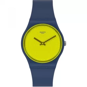 Image of Unisex Swatch Yellowpusher Watch