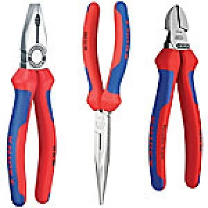 Image of Knipex Three Piece Assembly Pack Plier Set 00 20 11