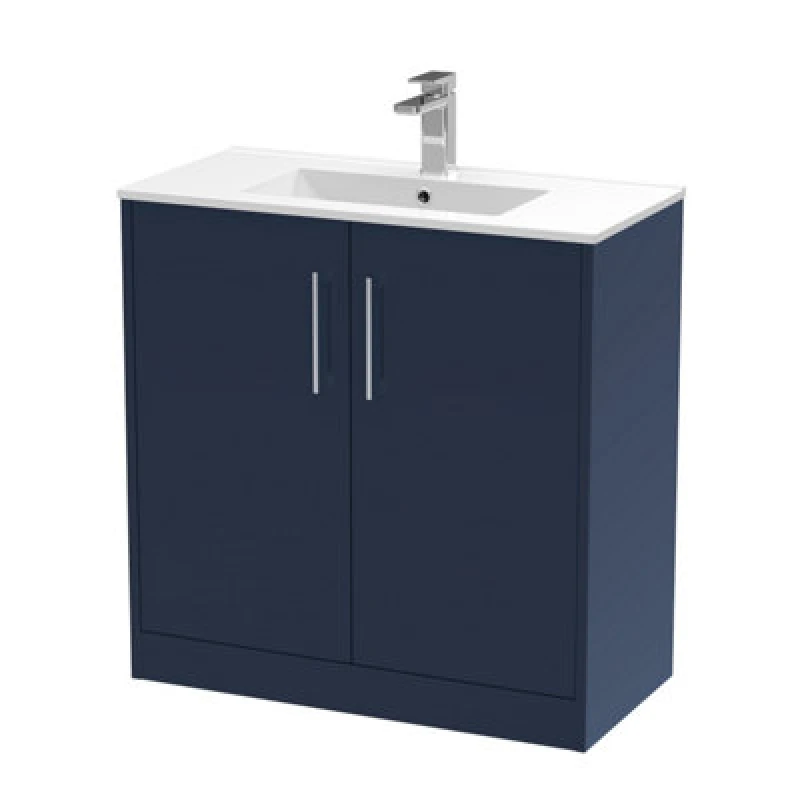 Image of Hudson Reed 800 Fs 2-Door Vanity & Basin 2