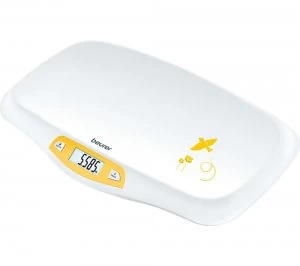 Image of BY 80 Baby Scales - White & Yellow, White