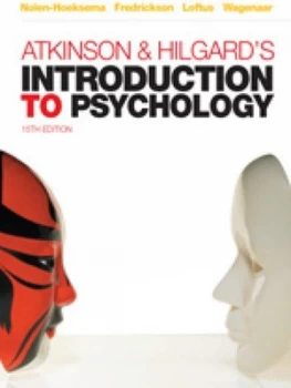Image of Atkinson and Hilgards Introduction to Psychology by Susan Nolen-Hoeksema Paperback