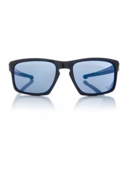 Image of Oakley Black OO9262 Sliver rectangle sunglasses Black