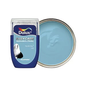Image of Dulux Easycare Washable & Tough Nordic Sky Matt Emulsion Paint 30ml