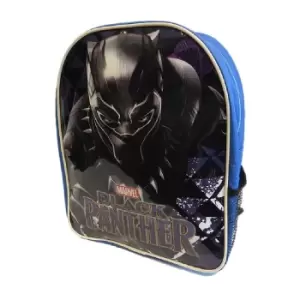 Image of Black Panther Childrens/Kids Backpack (One Size) (Blue/Black)