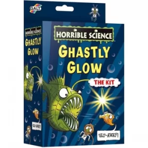 Image of Ghastly Glow Horrible Science Activity Set