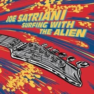 Image of Joe Satriani - Surfing With The Alien Deluxe Edition Red Opaque/Yellow Opaque Black Friday 2019 Vinyl