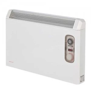 Image of Elnur 1.5kW White Manual Electric Panel Heater 24 Hour Timer and Enclosed Analogue Control