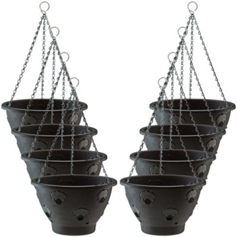 Image of Thompson & Morgan Bloomaround Hanging Basket X8 (30Cm)